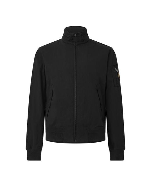 Belstaff Black Overland Jk Sn64 for men