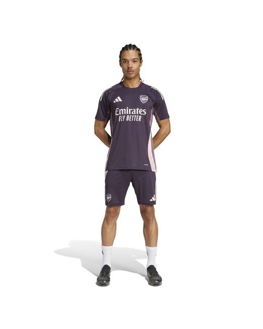 Adidas Blue Arsenal Training Shorts 2024 2025 Adults for men