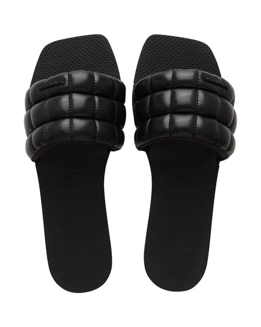Havaianas Black Flip Flops