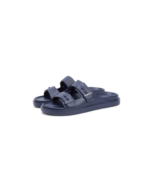 Tommy Hilfiger Blue Slider Slippers for men