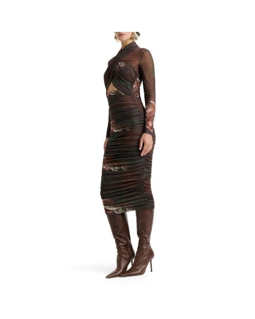Bardot Brown Bd Aliyah Dress Ld64