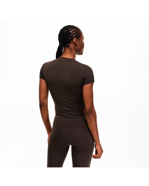 The Couture Club Brown Sculpting Stretch Emblem Baby T-Shirt