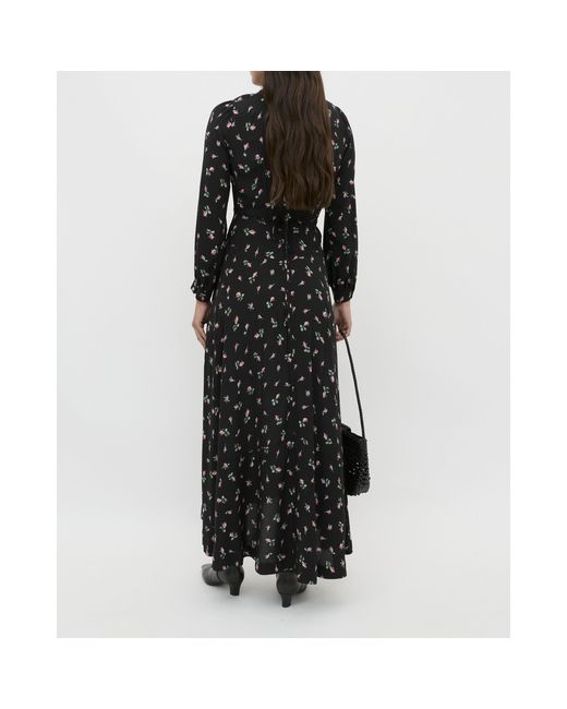 Rixo Black Avalyn Boho Dress