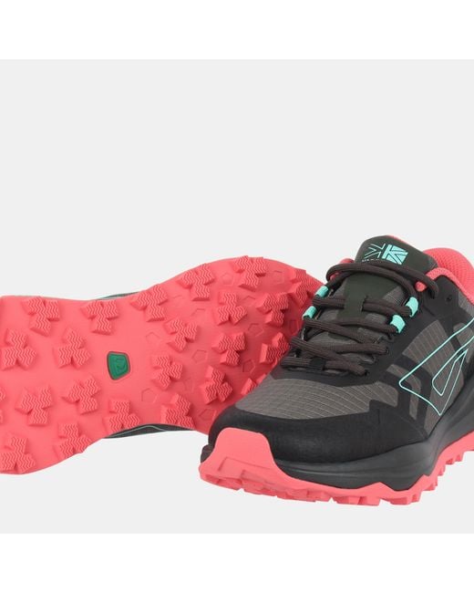 Karrimor Green Tempo Trail Trainers Ladies