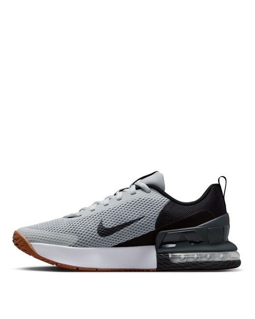 Nike Gray Air Max Alpha Trainer 6 Workout Shoes for men