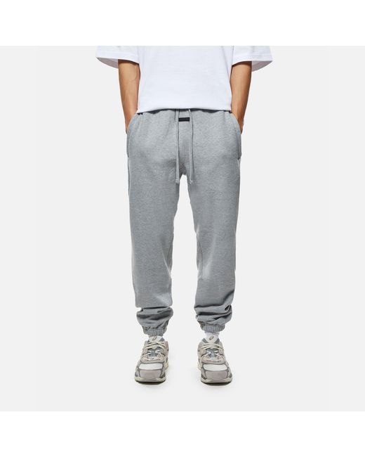 TELA CRUZ Gray Studio Closed Hem Fleece Joggers for men