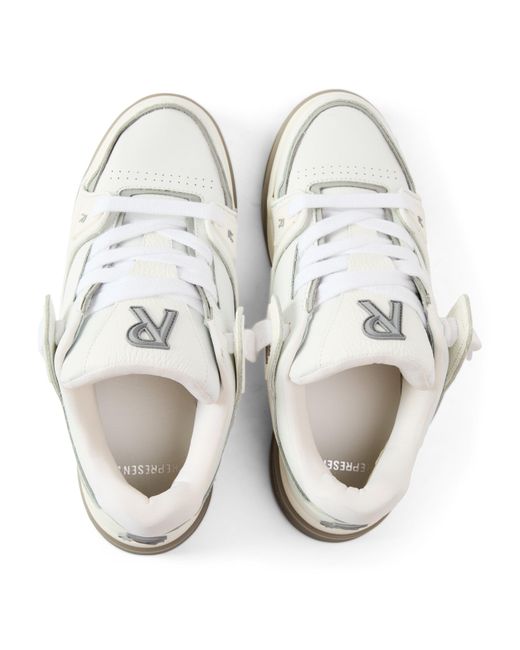 Represent White Low-Top Trainers for men