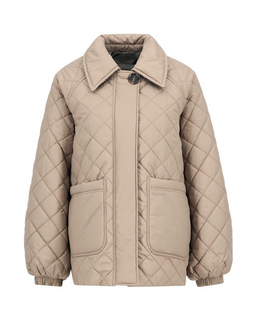 Barbour Natural Laoise Quilted Jacket