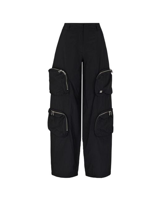 HUGO Black Harameri-1 Cargo Trousers