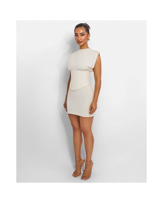 Mars the Label White Sandra Mini Dress