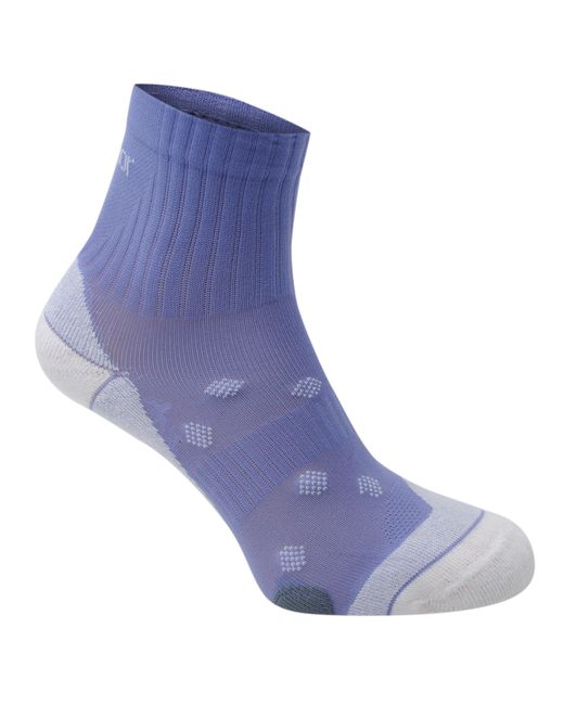 Karrimor Blue 2 Pack Running Socks Ladies