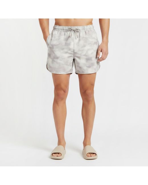 Jack Wills Natural Camo Swim Shorts for men