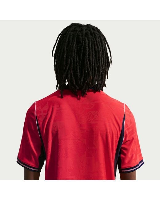 Nike Red England Authentic Away Shirt World Cup 2026 for men