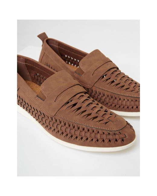 Threadbare Brown Aaron Loafer for men