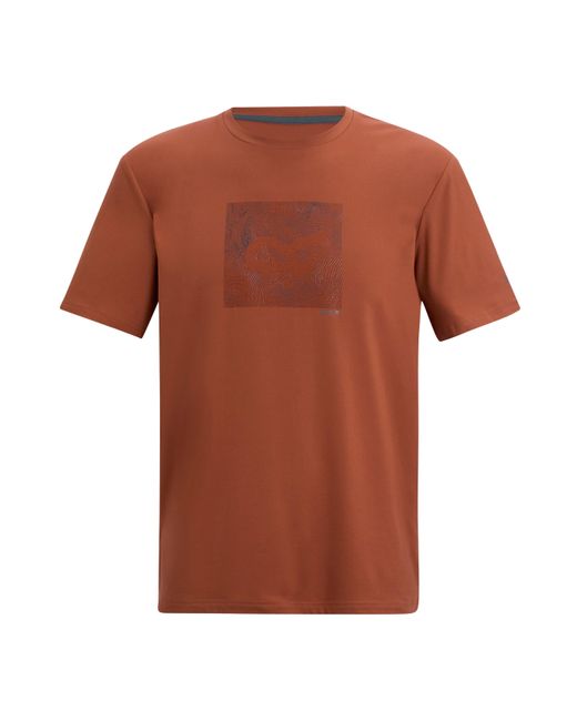 Regatta Brown Fingal Tee Short Sleeve Performance T-Shirt for men