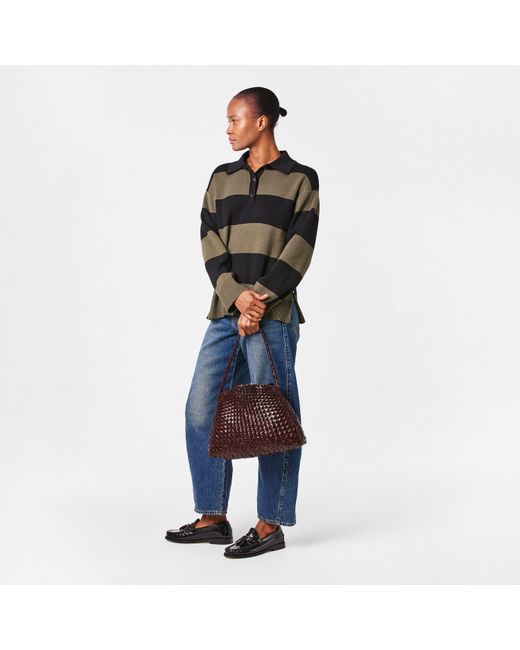 Dragon Diffusion Purple Santa Maria Shoulder Bag