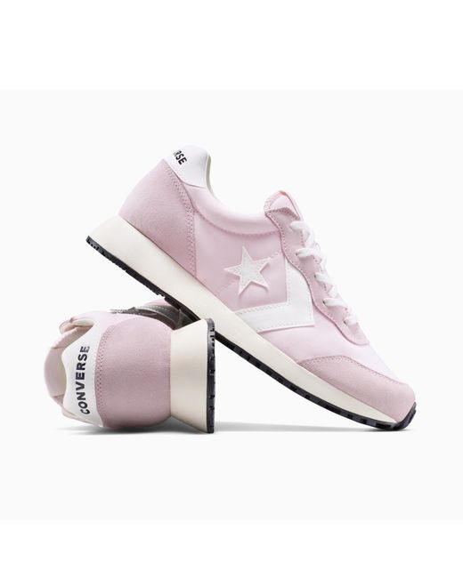 Converse Pink Adults Omega Trainer Classic Low-Top Trainers