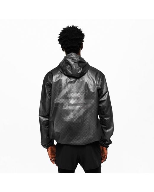 REPRESENT 247 Gray Performance Running Jacket for men