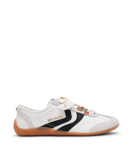 Steve Madden White Low-Top Trainers