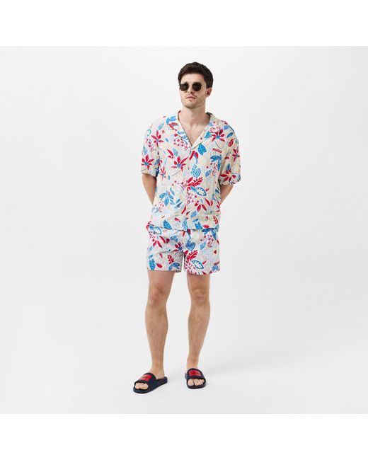 HUGO Blue Timein Logo Sliders for men
