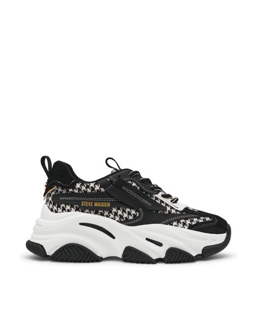 Steve Madden Black Possession-E Chunky Trainers