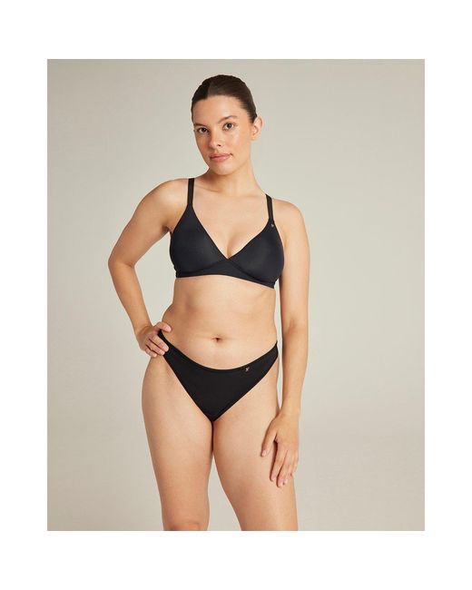 Nudea Black Easy Does It Bralette Second Skin Stretch