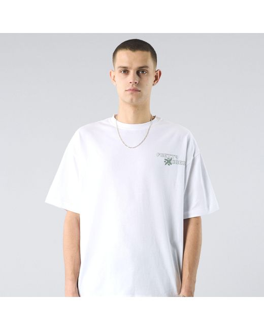 Pretty Green Blue Scorpio Rising Regular Fit T-Shirt for men