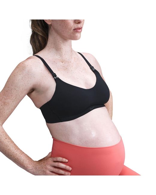Nike Black Alate Minimalist Low Impact Sports Bra