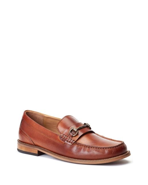 Base London Red Madison Loafer for men