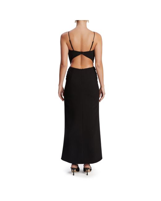 Bardot Black Paula Bow Maxi Dress