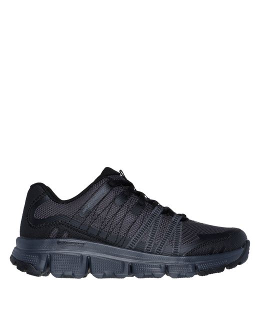 Skechers Blue Mesh Slip On Trainers