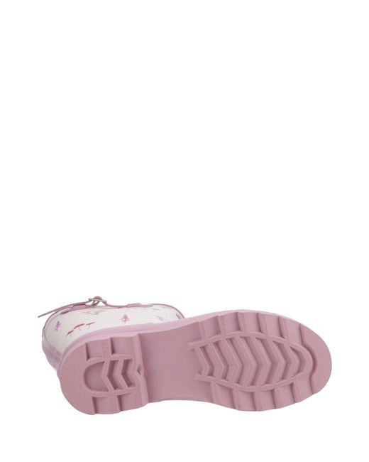 Cotswold Pink Wildflower Tall Wellingtons