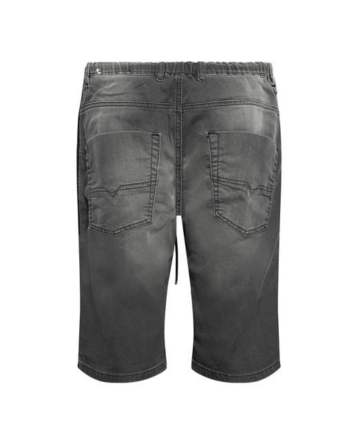 DIESEL Gray Krooley-Ne-Short Denim Shorts for men
