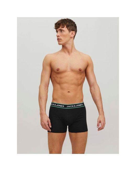 Jack & Jones Blue Flower Pack Trunks for men