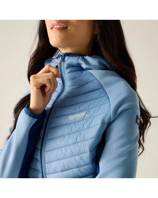 Regatta Blue Andreson Hybrid Water-Repellent Jacket