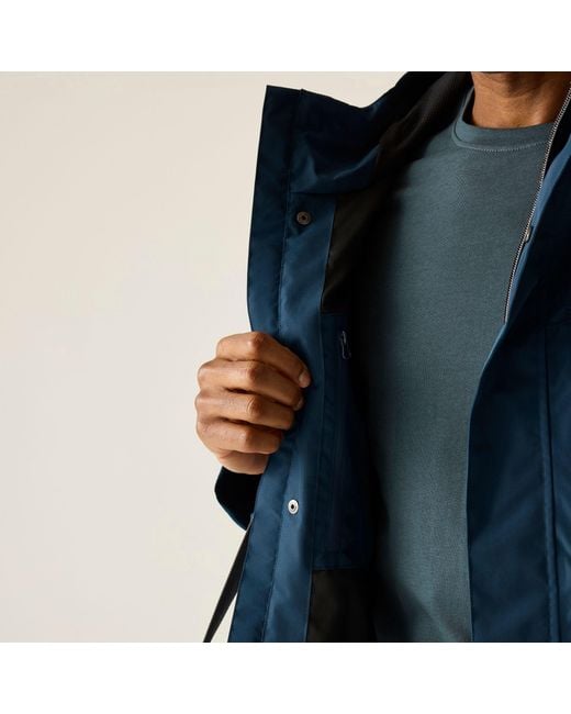 Regatta Blue Daledon Waterproof Isotex Jacket for men