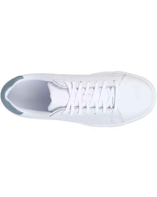 Jack Wills White Low Leather Trainer