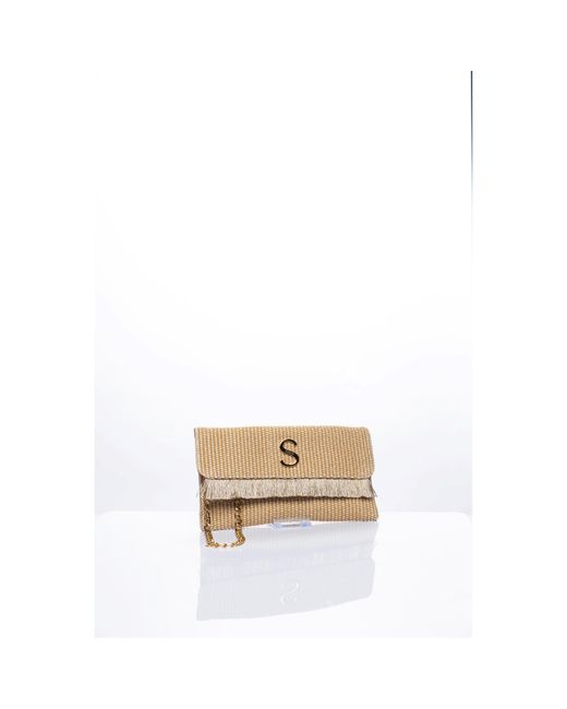 Sorena Natural Clutch Bag