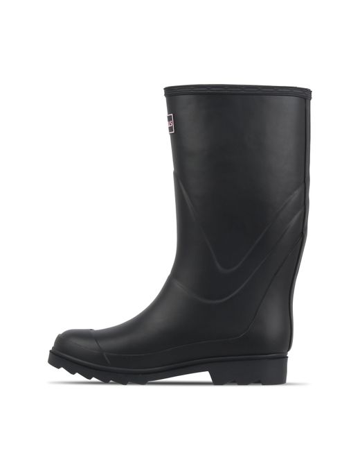 Jack Wills Black Tall Wellies