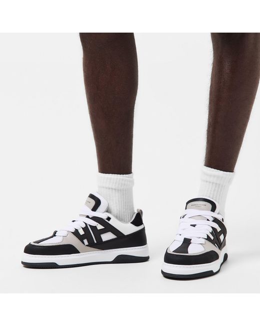Android Homme Black Skate Padded Chunky Trainers for men