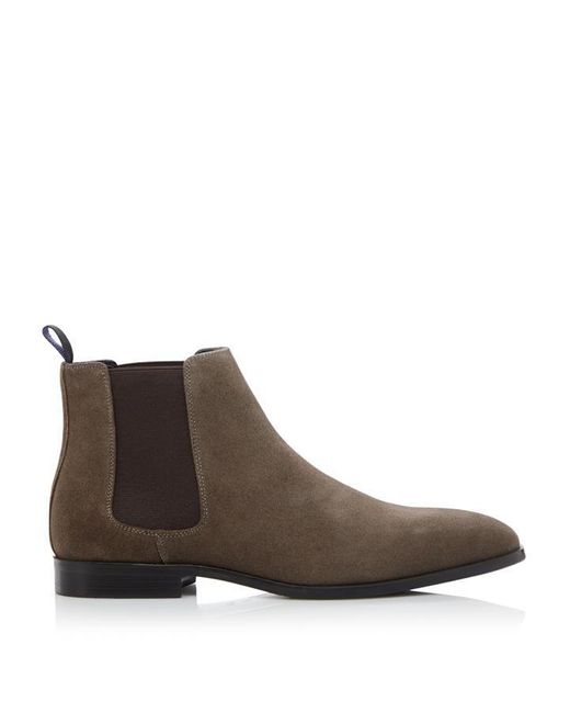 Dune Brown Mantle Boots for men