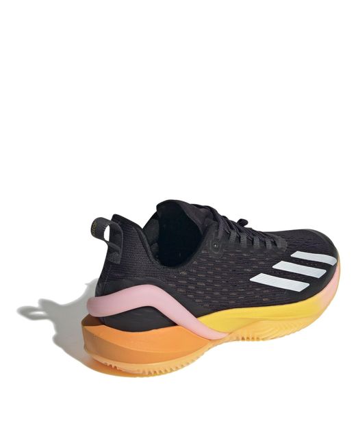 Adidas Blue Adizero Cybersonic Clay Tennis Shoes