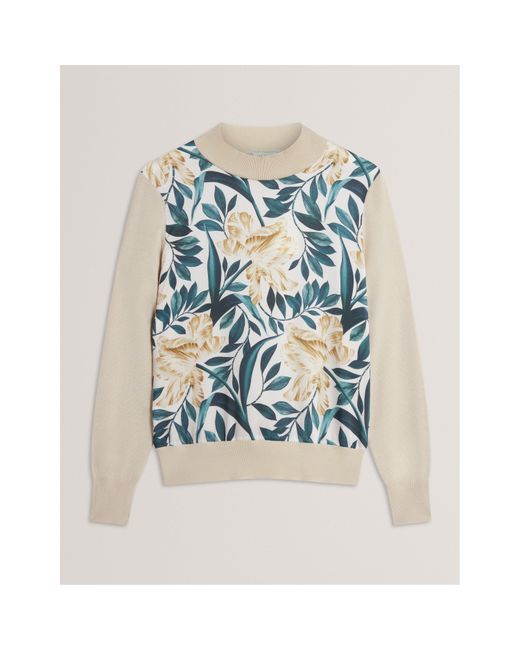 Ted Baker Blue Knitted Top