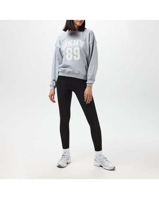 DKNY Black Logo Leggings