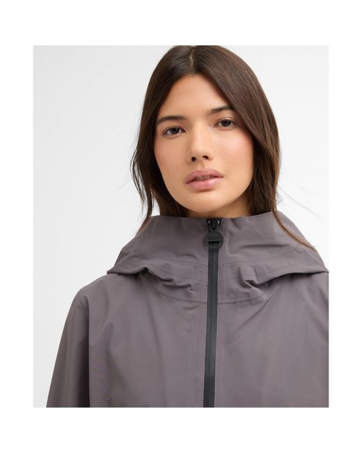 Barbour Gray Rain Anorak Jacket