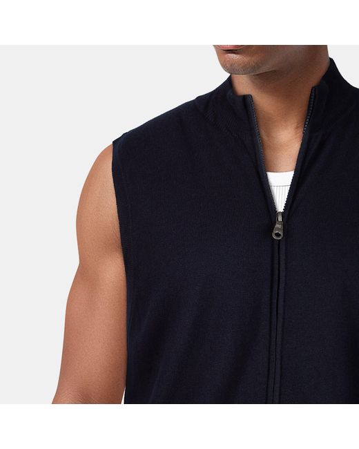 Lyle & Scott Blue Weather-Resistant Lightweight Softshell Jacket for men