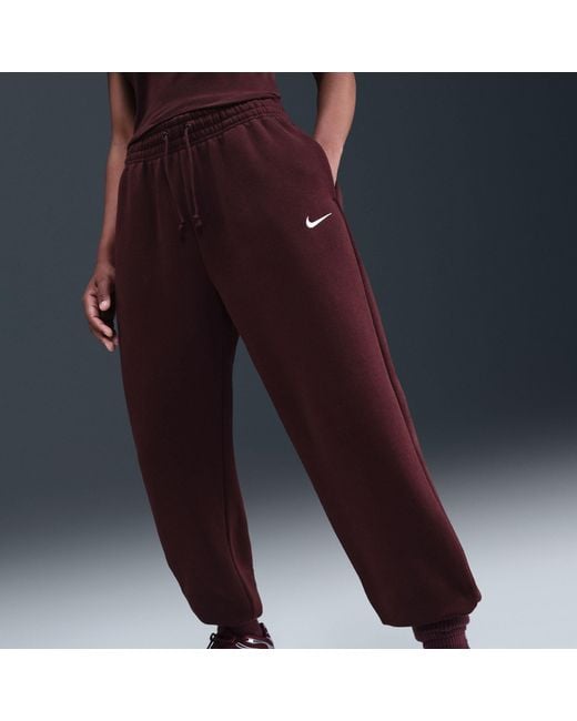Nike Brown Phoenix Fleece Joggers
