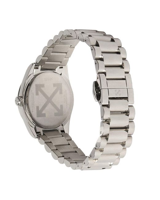 Off-White c/o Virgil Abloh Metallic Crossing Watch
