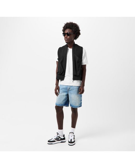 Android Homme Black Skate Padded Chunky Trainers for men