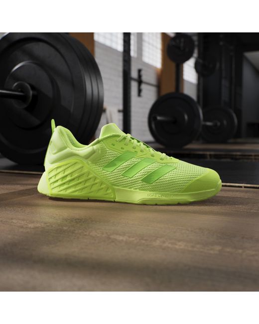 Adidas Green Dropset 3 Training Shoes
